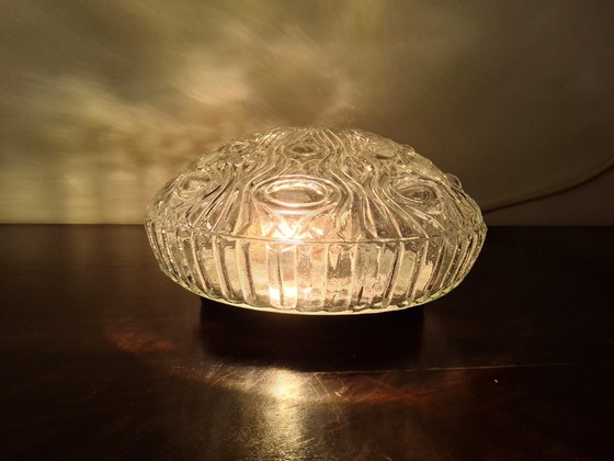 Image 1 of Plafoniera vintage in vetro jaren anni 60/70