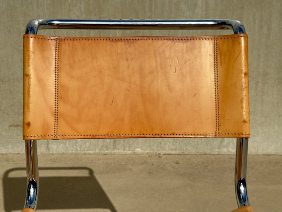 SET di 2 sedie di design vintage THONET | MART STAM | S33 – Sedie da pranzo, Pelle (photo 10 of 15)