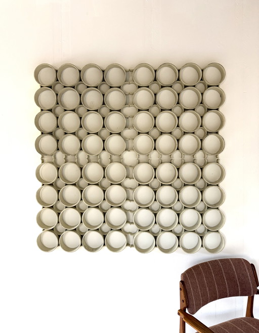 Vintage space age wall panel '70