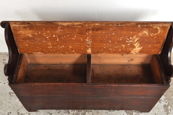 Image 1 of Antique Flip-Pop Bench, 1830s