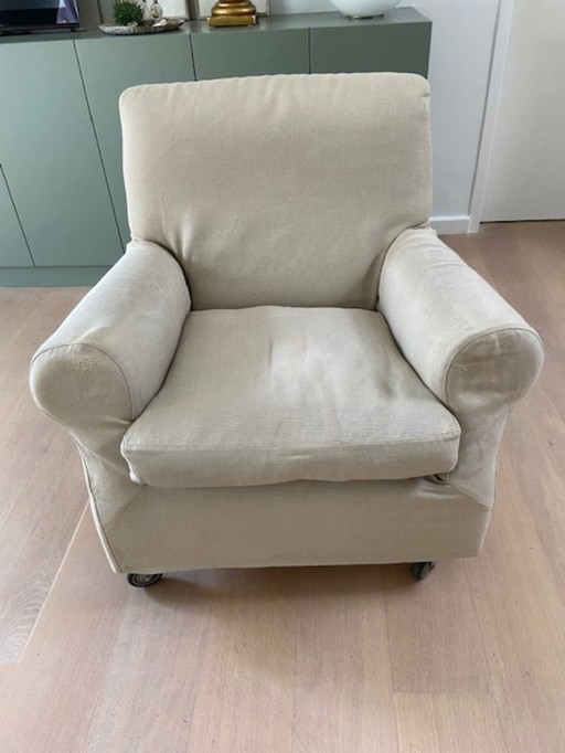 1 Nonna-Maria [Flexform] Armchair Beige