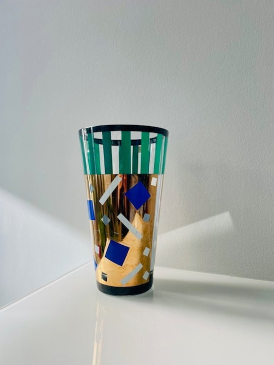 Image 1 of Saqqarah vase – Nanae Umeda for Egizia x Sottsass Associati, 1995