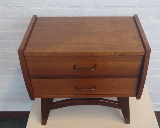 Image 1 of Louis van Teeffelen, 2 pieces of bedside tables