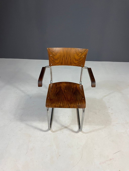Vintage-Stuhl im Stil von Marcel Breuer, Tschechoslowakei, 1970er Jahre