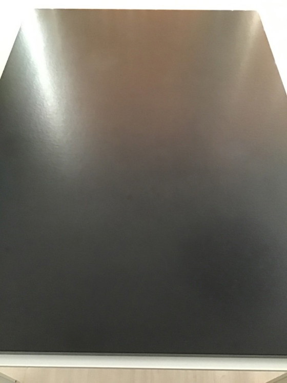 Pastoe dining table TM 6210 Pierre Mazairac – Aluminium (photo 5 of 5)