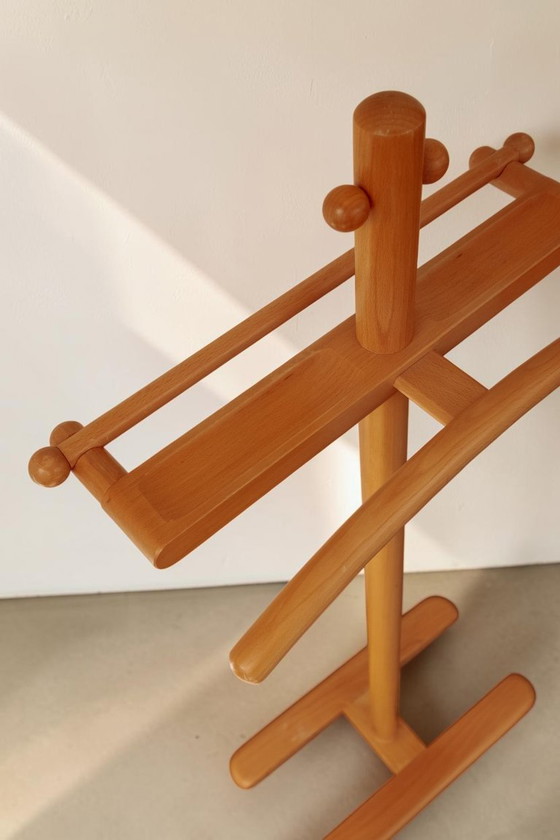 Cassetta portaoggetti in legno postmoderna, anni '80 – Armadi, Wood (photo 4 of 8)