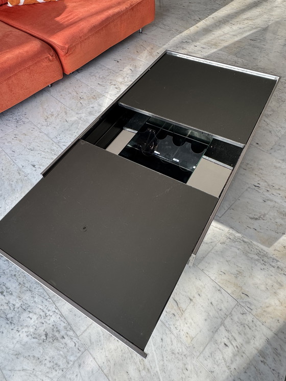 Image 1 of Spiegel Salontafel/Bar mit opbrtgruimte für Glasur und Flessen 