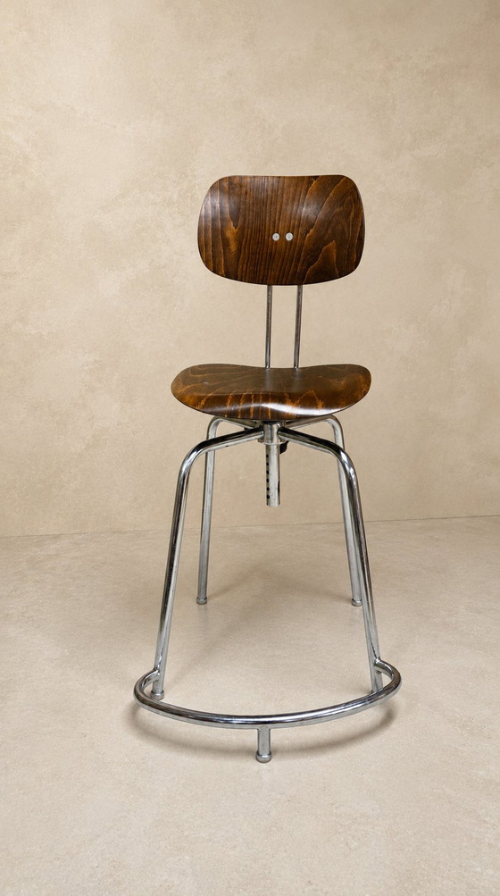 Image 1 of Set of 3 W+tS Orchestra Chairs - Egon Eiermann - Vintage design 1984