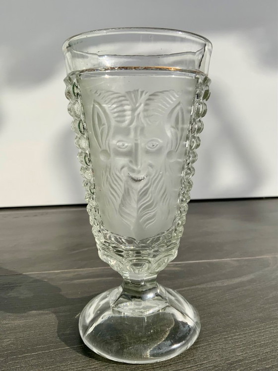 Image 1 of Rare gobelet Art Nouveau S. Reich & Co. « Diable et Mille Yeux »