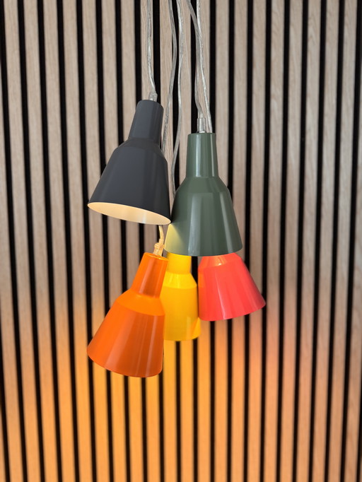 Multicolor Pendant Lamp - Playful & Adjustable | 5-Light