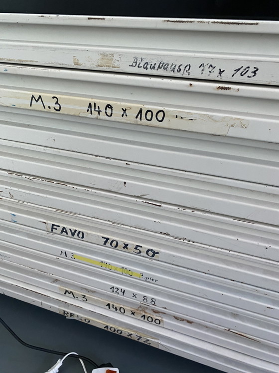 Plankast – Archiefkasten, Metal (photo 3 of 5)