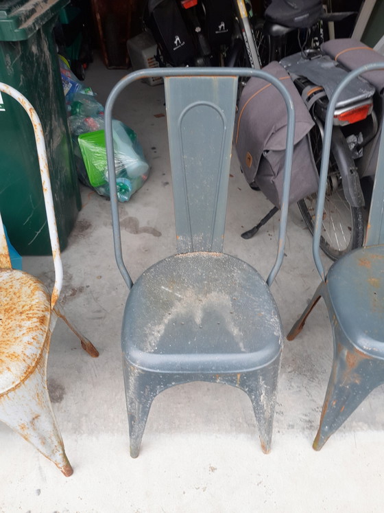Image 1 of 3 metal garden chairs