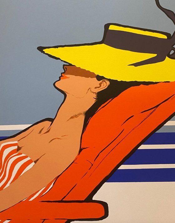 René Gruau – Relax Chargeur Reunis Druckgrafik – Kunstdrucke, Paper (photo 6 of 10)