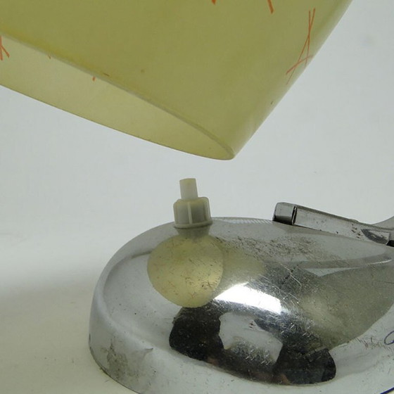 Bedside Table Lamp by J. Hurka for Napako, Former Czechoslovakia, 1960s – Metal, Chrome (photo 9 of 13)