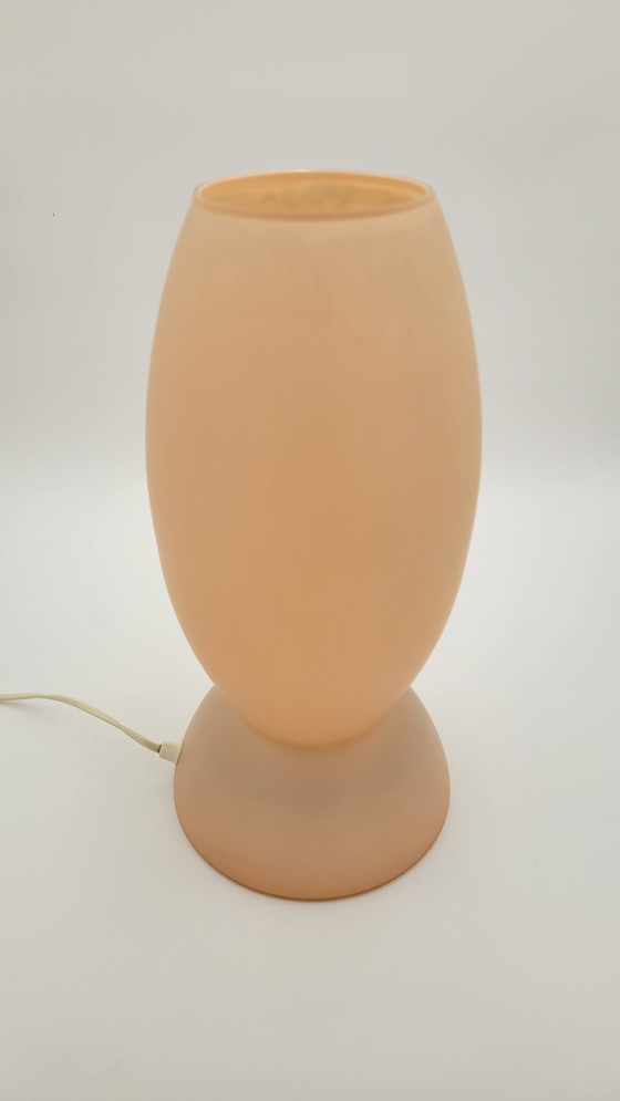 Image 1 of Trait D'Union Geblazen Glazen Glazen Mond Lamp