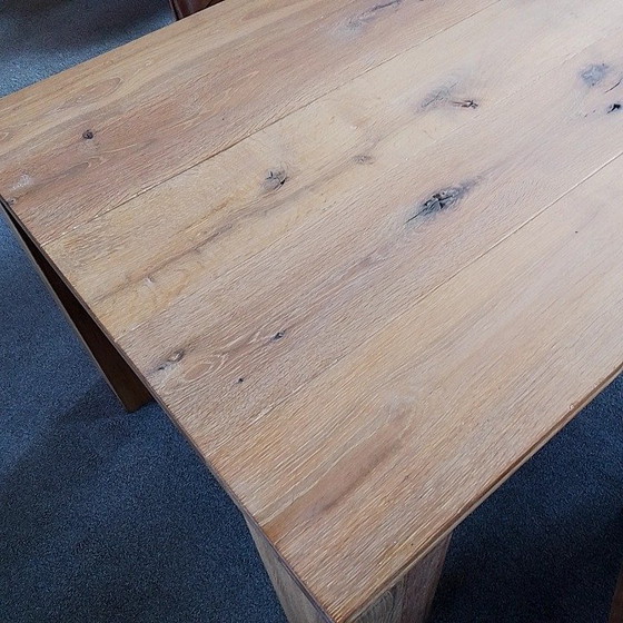 Image 1 of Private Label Steamed Oak Dining Table - 200x100