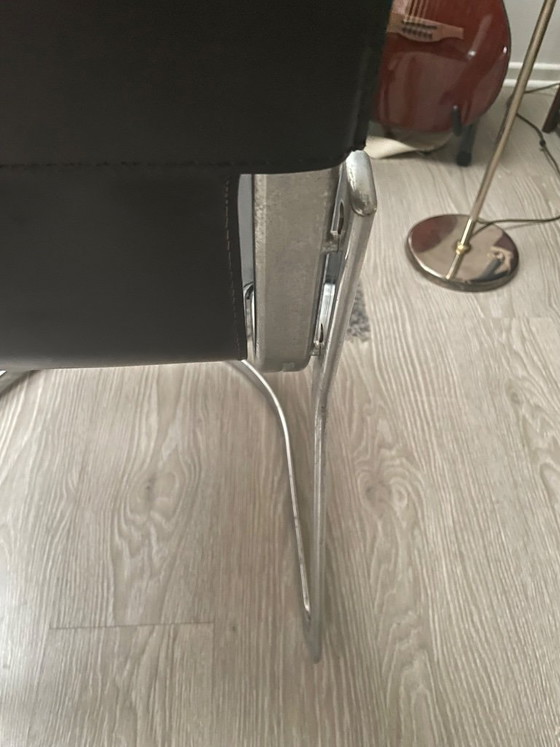 Image 1 of Sedia a sbalzo Cidue c2 Willy Rizzo anni '70