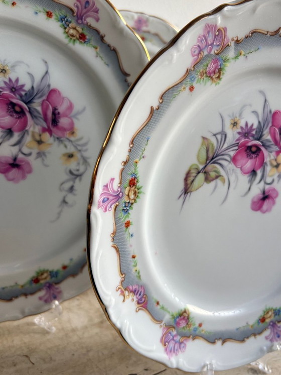 Image 1 of 6x Limonges Eetbord