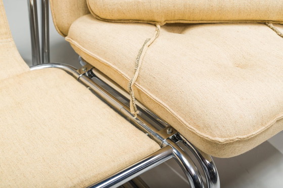 Image 1 of  Set of Three-Seater Borkum Sofa and Armchairs by Johan Bertil Häggström for Ikea, 1970s