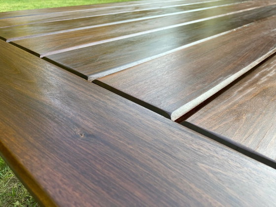 Image 1 of Tuintafel "Family" 8P - Braziliaanse Walnoot - Ambacht