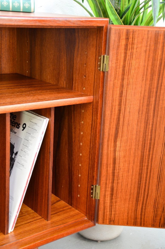 Image 1 of Børge Mogensen dressoir vintage teakhouten ladekast platenkast jaren 60