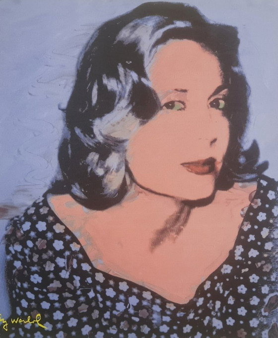 Image 1 of After Andy Warhol, Sao Schlumberger , 1980s, Lithograph