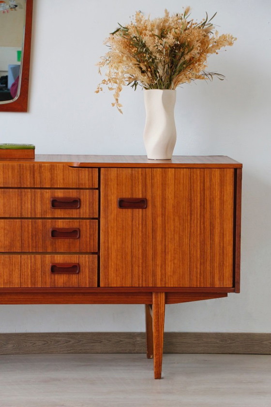 Image 1 of Vintage Teak Sideboard by Beautility | 1960s Design, Restored