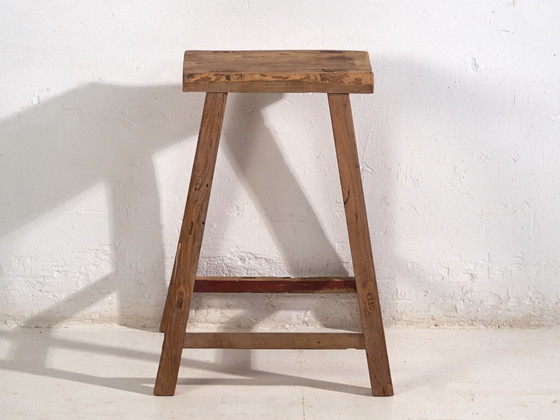 Antiker hoher Hocker (ca. 1900) #6 – Barhocker (photo 21 of 40)