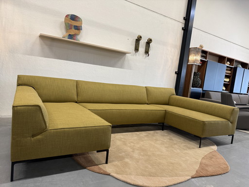 Design on Stock Bloq Corner Sofa U-Sofa Senna fabric 354