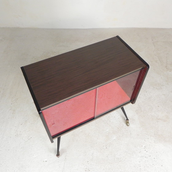 Image 1 of Vetrina vintage, mobile TV, mobile bar, mobile bar