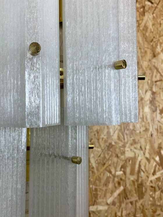 Image 1 of Lampadario anni &#39;60-&#39;70, enorme lampadario in vetro di Murano, lampada a sospensione, Limburgo anni &#39;60