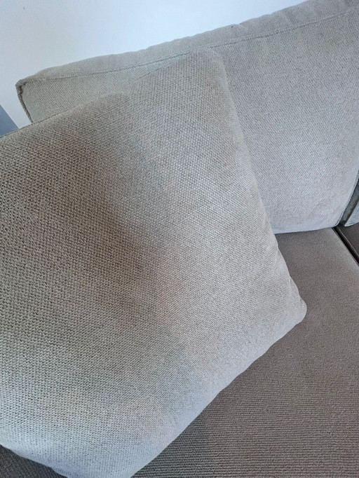 Luxury beige corner sofa in top condition - New price €1802 - now for less than half!
