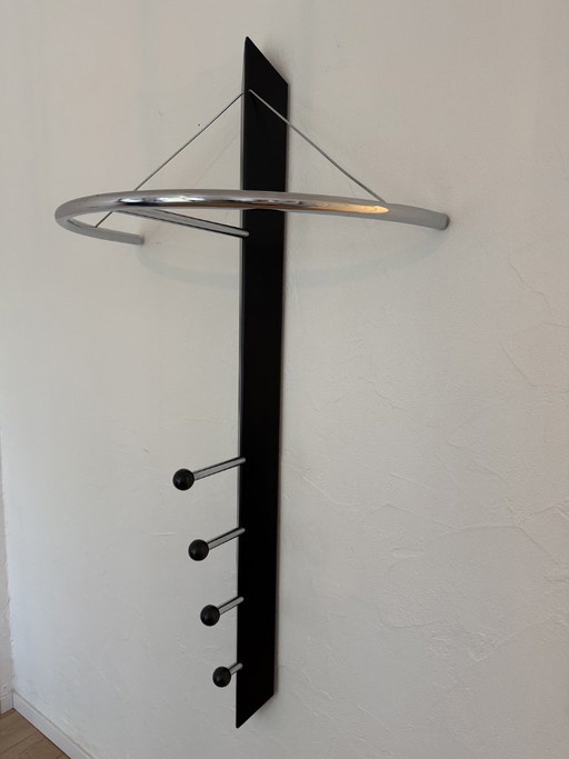 Coat Rack 80 S Minimal Design Starck Memphis Bauhaus – kapstokken, Iron (photo 2 of 12)