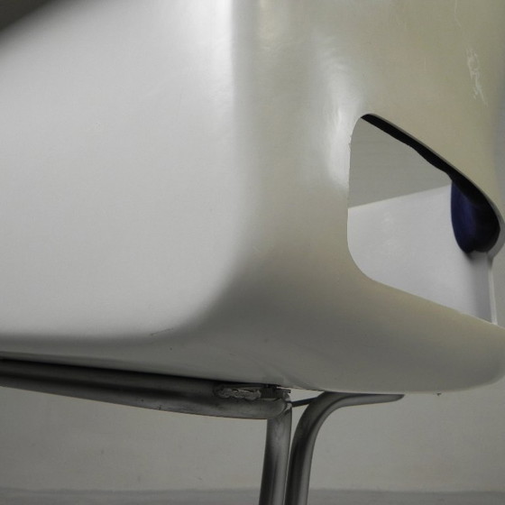Image 1 of Gispen chair with fiberglass shell, 1960s