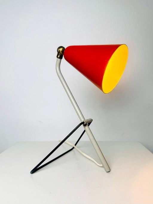 Lampe de table modèle 625/30 de J.J. Hoogervoorst pour Anvia Nederland, Pays-Bas, années 1950