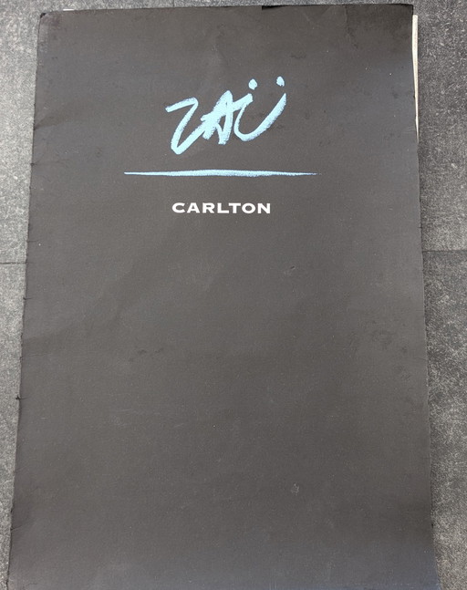 Zaü (André Langevin) – Portfolio complet « Carbone » (Carlton Cannes) – N° 1/135