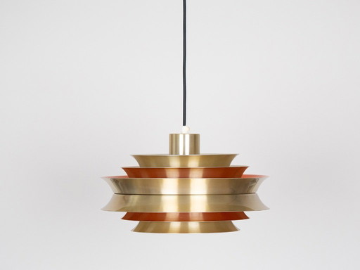 Swedish vintage pendant lamp Trava by Carl Thore, Granhaga, 1960