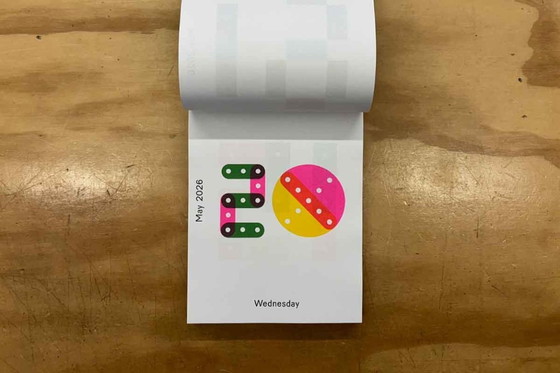 Image 1 of karel Martens 'every day is a new day" 2026 