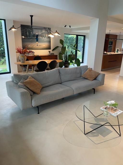 Grijze 3-zitsbank – 3 5 zitsbanken, Textile