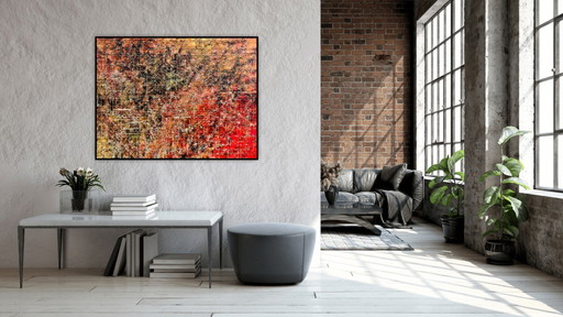 Inner Earth, Acrylic 120 x 90 cm