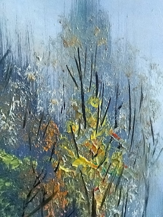 Image 1 of Petit tableau style impressionniste 