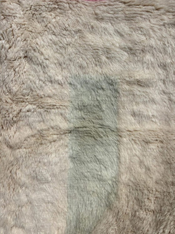 Image 1 of Alfombra marroquí Mrirt de lana hecha a mano, 200x300 cm – Alfombra bereber moderna – Decoración contemporánea