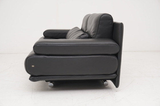 Image 1 of Rolf Benz 6500 Tweezitsbank van leer