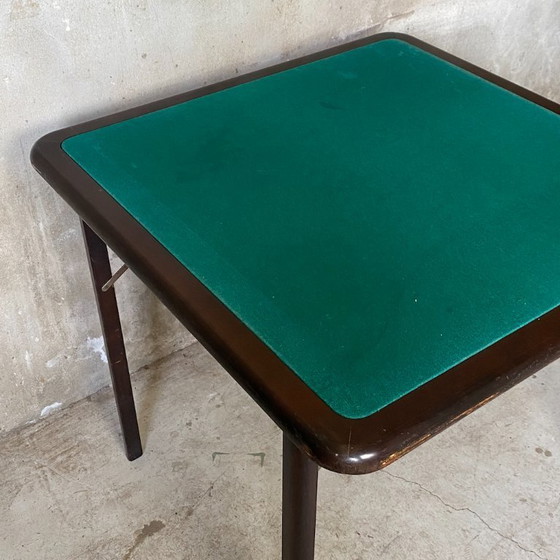 Image 1 of Folding bridge table