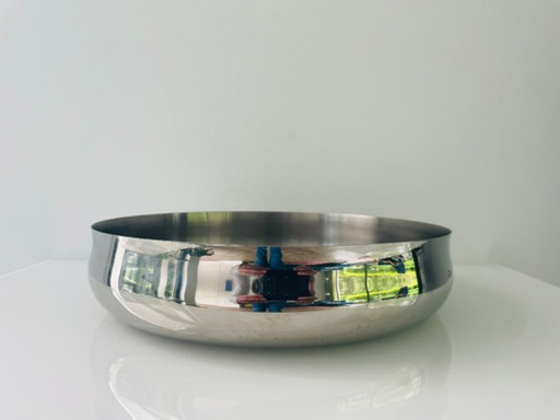 Vintage Erik Bagger design bowl – Danish stainless steel design