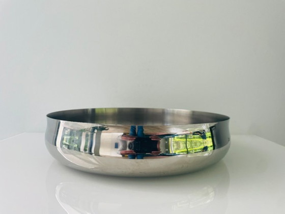 Image 1 of Vintage Erik Bagger design bowl – Danish stainless steel design