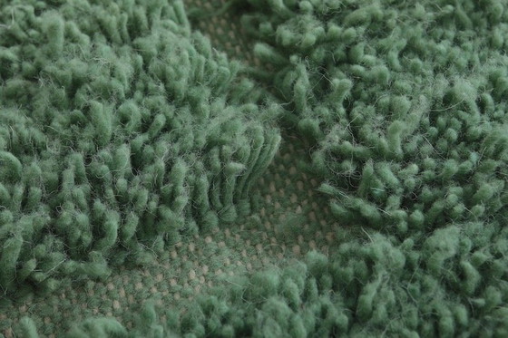 Image 1 of Authentiek handgemaakt traditioneel vloerkleed van natuurlijke wol, afmeting 140x260 cm