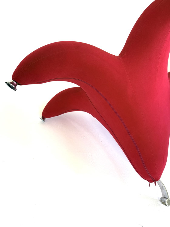 Image 1 of 2x 'Lily chair' armchairs, style Masanori Umeda '90