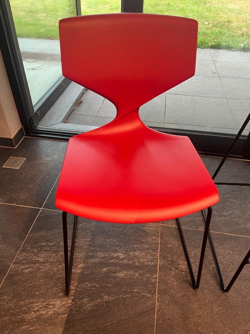 Tonon Quo Chair 10x Counter Height en 6x Bar Height – eetkamerstoelen, Metal, Plastic