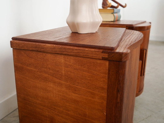 Image 1 of Ensemble de tables de chevet, design danois, années 1960, fabriquées au Danemark